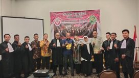 Ketua Umum DPD KAI DKI Jakarta Lantik puluhan calon advokat, Sabtu(07/12/2024)