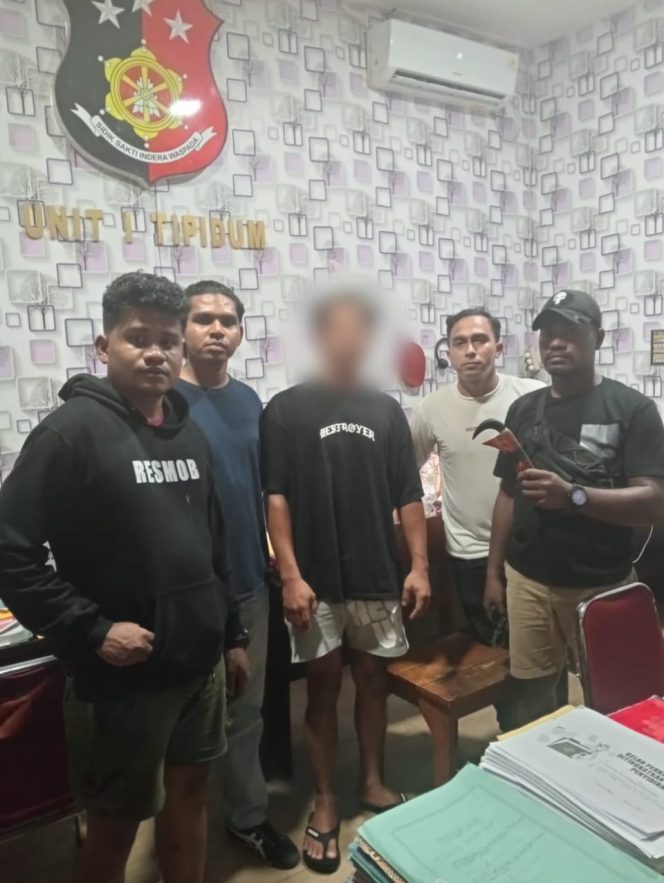 
					Pelaku diamankan Polres Manggarai Barat.(Ist)