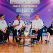 Konferensi Pers International Golo Mori Jazz 2025 di Sudamala Hotel, Rabu(09/04/2025)