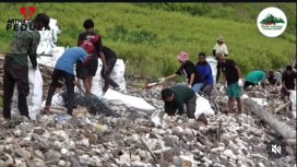Aksi bersih sampah di Pulau Padar.(Ig:PHC)
