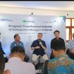 Press Conference PT Pegadaian, PT Garuda Indonesia dan Putera Sampoerna Foundation, Jumat(25/04/2025).