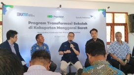 Press Conference PT Pegadaian, PT Garuda Indonesia dan Putera Sampoerna Foundation, Jumat(25/04/2025).