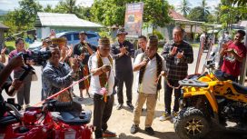 Edistasius Endi resmikan Komodo ATV.(ist)
