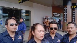 Yovita Dewi Suryani selaku Ketua Panitia dan anggota Panitia Rakerwil Nasdem NTT DPD Nasdem Mabar. (Acik/hlb)