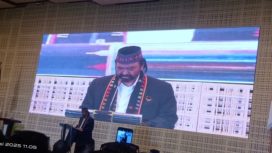 Surya Paloh, Ketum Nasdem buka Rakerwil NasDem NTT, Kamis(08/05/2025).