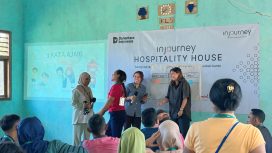 Pelatihan InJourney Hospitality House (IHH) bagi pelaku wisata Cunca Wulang.(Ist)