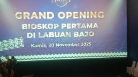 Grand Opening Sam's Studio Labuan Bajo, Kamis(20/11/2025).(Acik)