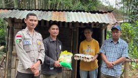 Sentosa Hope berikan donasi untuk Viviana, Warga Carep, Langke Rembong, Manggarai.(Ist)