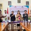 Penandatangan MOU antara Bawaslu dengan Kwarcab Gerakan Pramuka Manggarai Barat,Senin(10/02/2026).(Ist)